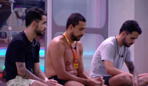João Pedro, Maike e João Gabriel no BBB 25