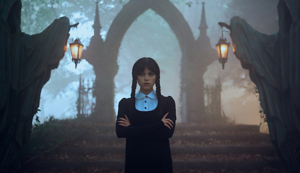 jenna ortega para a 2ª temporada de "wandinha"