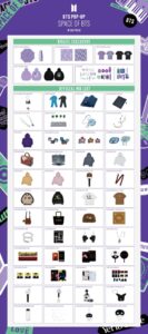 bts pop-up store loja oficial