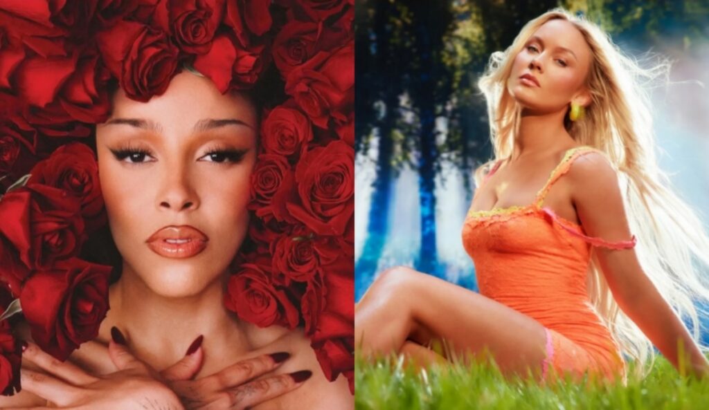 lançamentos da semana doja cat zara larsson