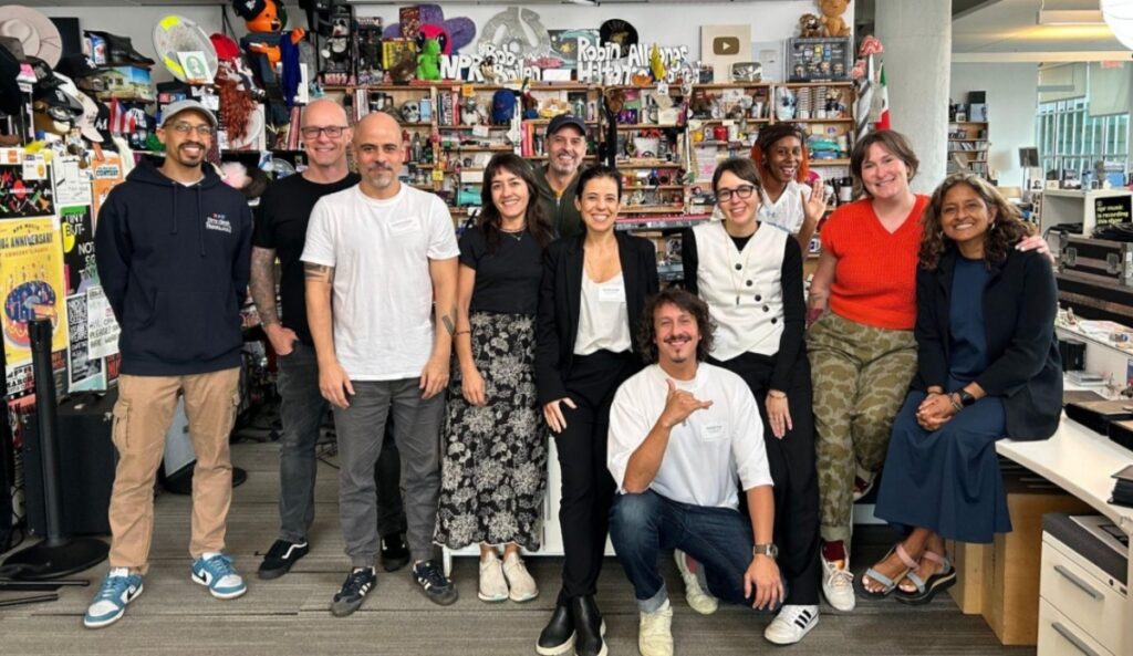 tiny desk concert versão brasileira