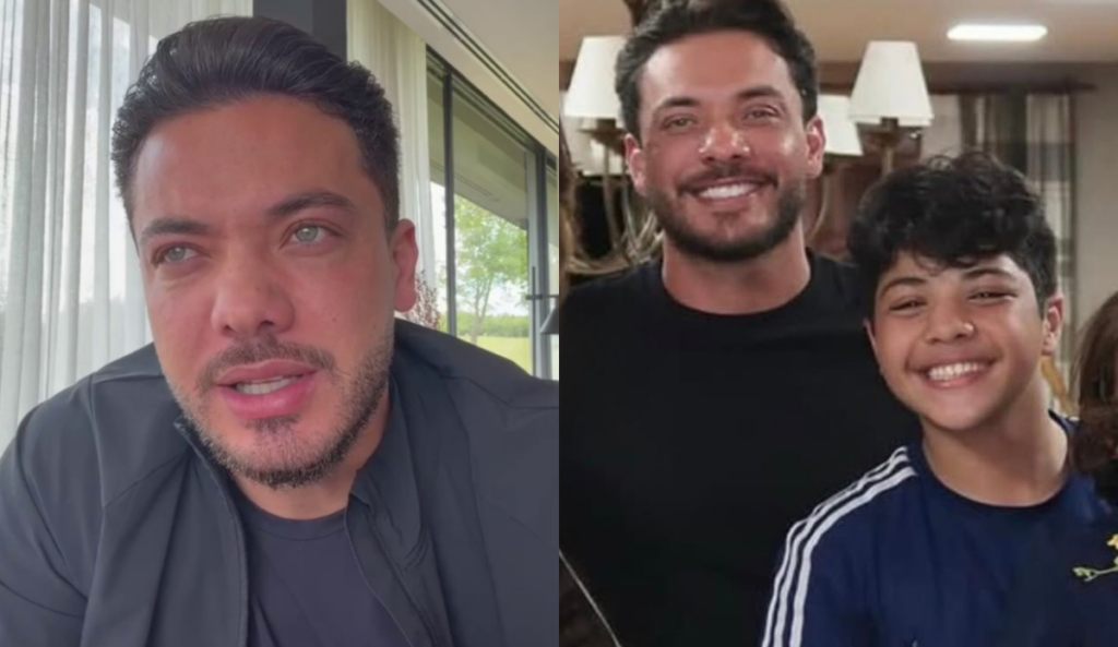 Wesley Safadão e seu filho, Yhudy