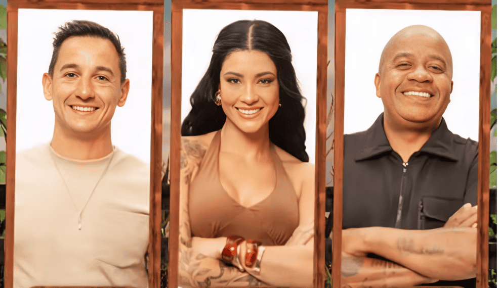 Luiz, Rayane e Toninho