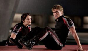 jennifer lawrence josh hutcherson em jogos vorazes