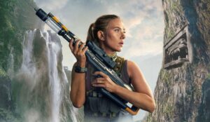 Scarlett Johansson em "Jurassic World: Recomeço"