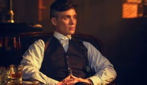 Cillian Murphy como Thomas Shelby em "Peaky Blinders"