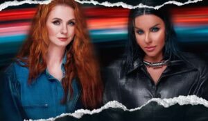 Integrantes do t.A.T.u. em imagem promocional do retorno da dupla para show no Brasil em 2026