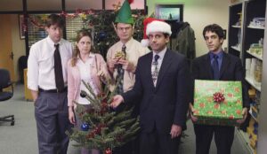 episódios de natal em séries the office