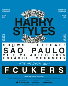 harry styles no brasil shows extras