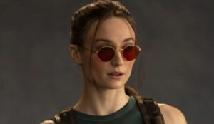 Sophie Turner como Lara Croft