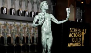Estatueta do The Actor Awards, prêmio do Sindicato dos Atores de Hollywood (SAG-AFTRA), edição de 2026.