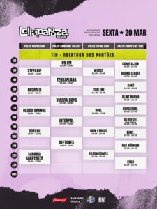 horários do lollapalooza brasil 2026