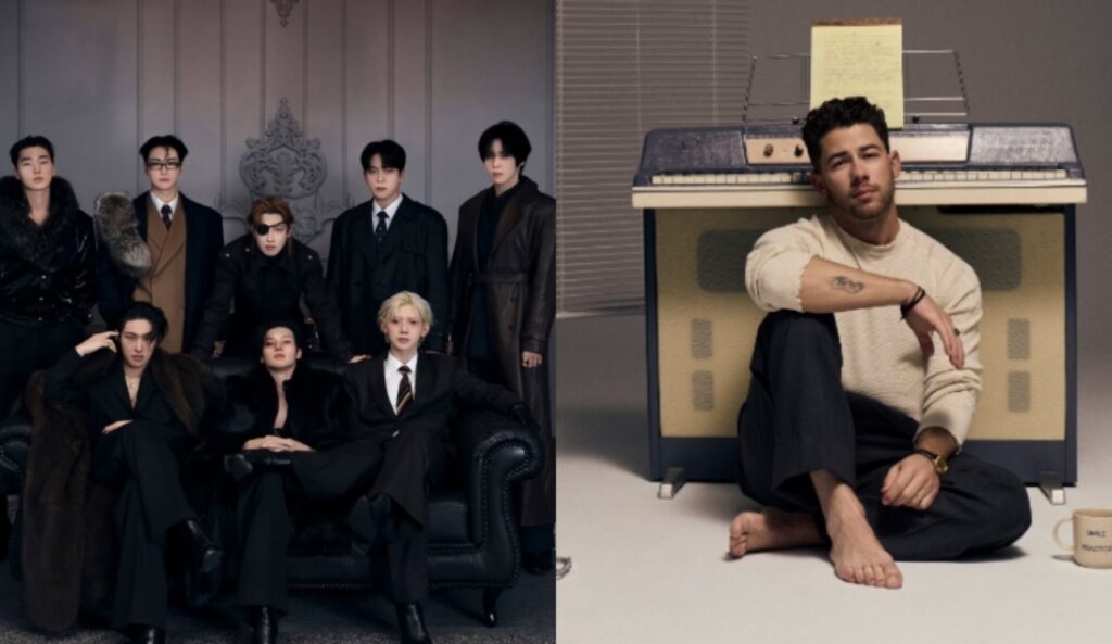 lançamentos de álbuns ateez nick jonas e mais