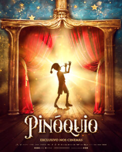 Pôster oficial da nova adaptação de "Pinóquio"