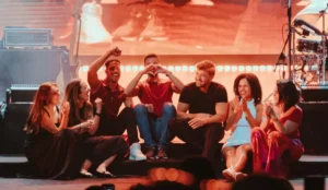 O cantor Pablo Alborán durante show em São Paulo