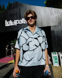 Ruel em foto tirada no Lollapalooza