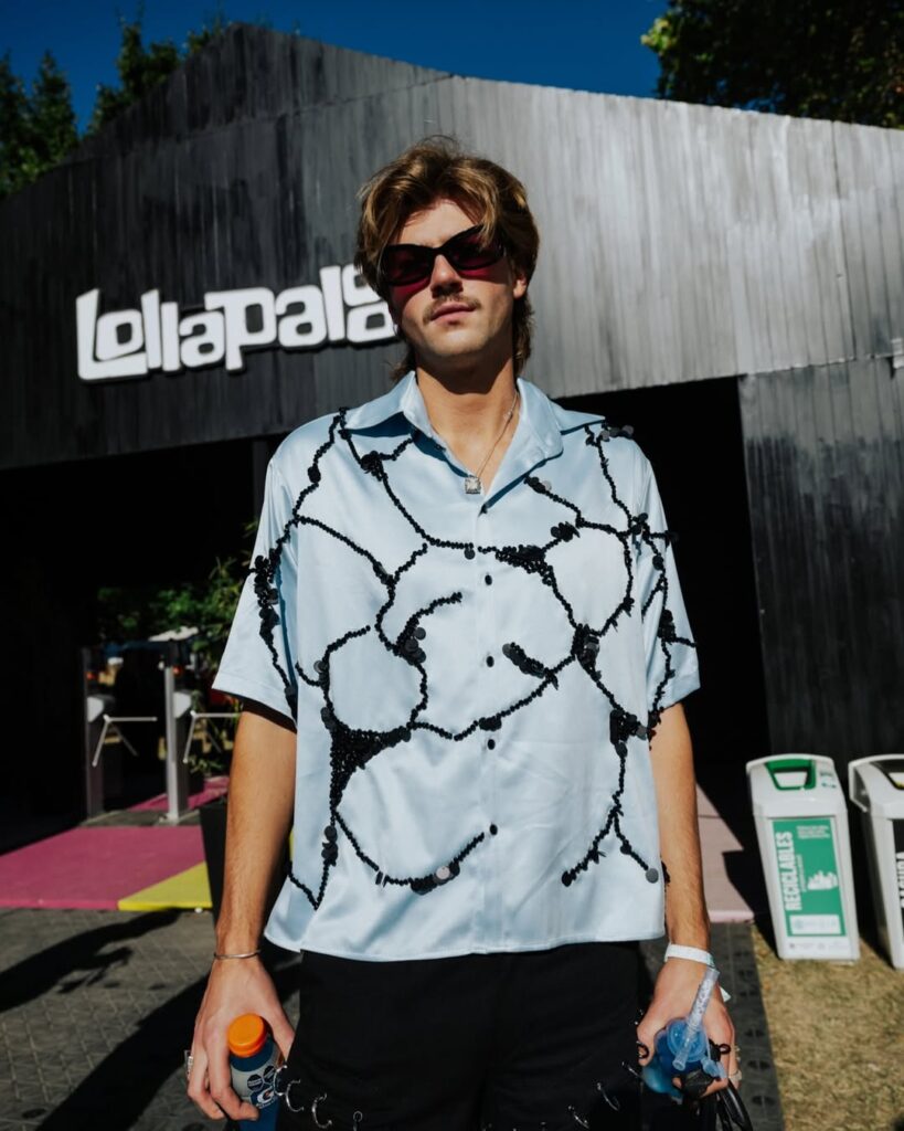 Ruel em foto tirada no Lollapalooza