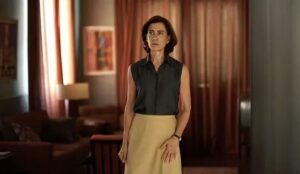Fernanda Torres em cena de "Ainda Estou Aqui"