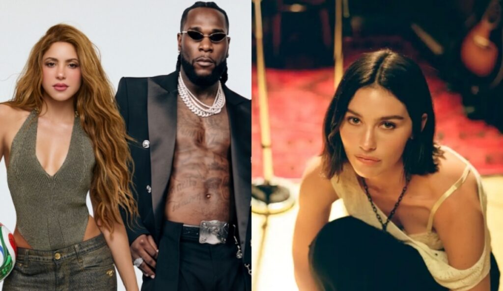 lançamentos da semana singles de shakira & burna boy gracie abrams e mais