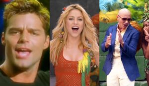 Ricky Martin, Shakira e Pitbull