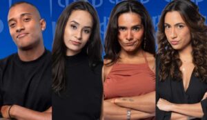 JP, Luiza, Morena e Nikita