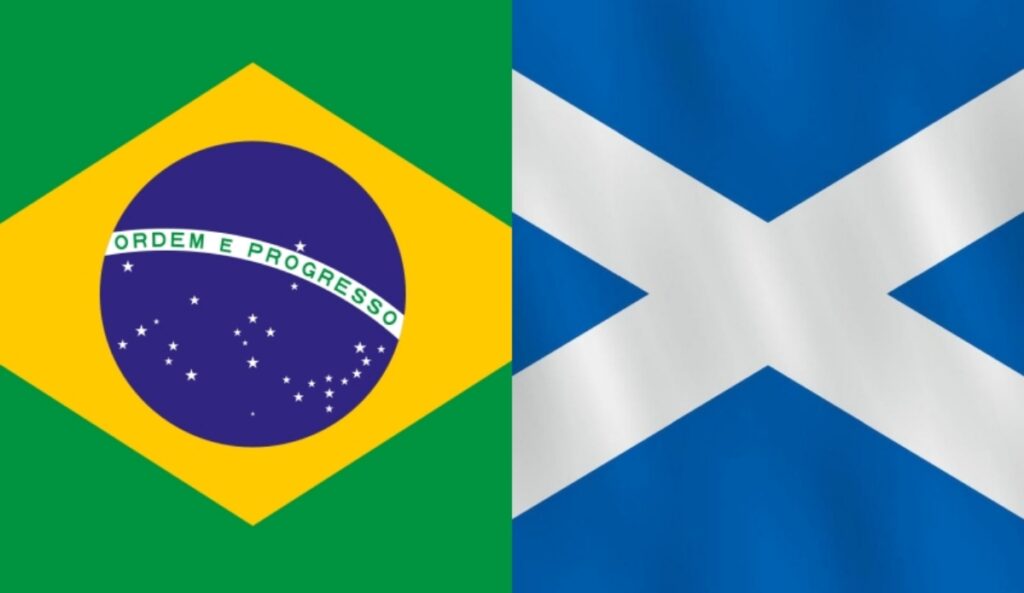 brasil x escócia