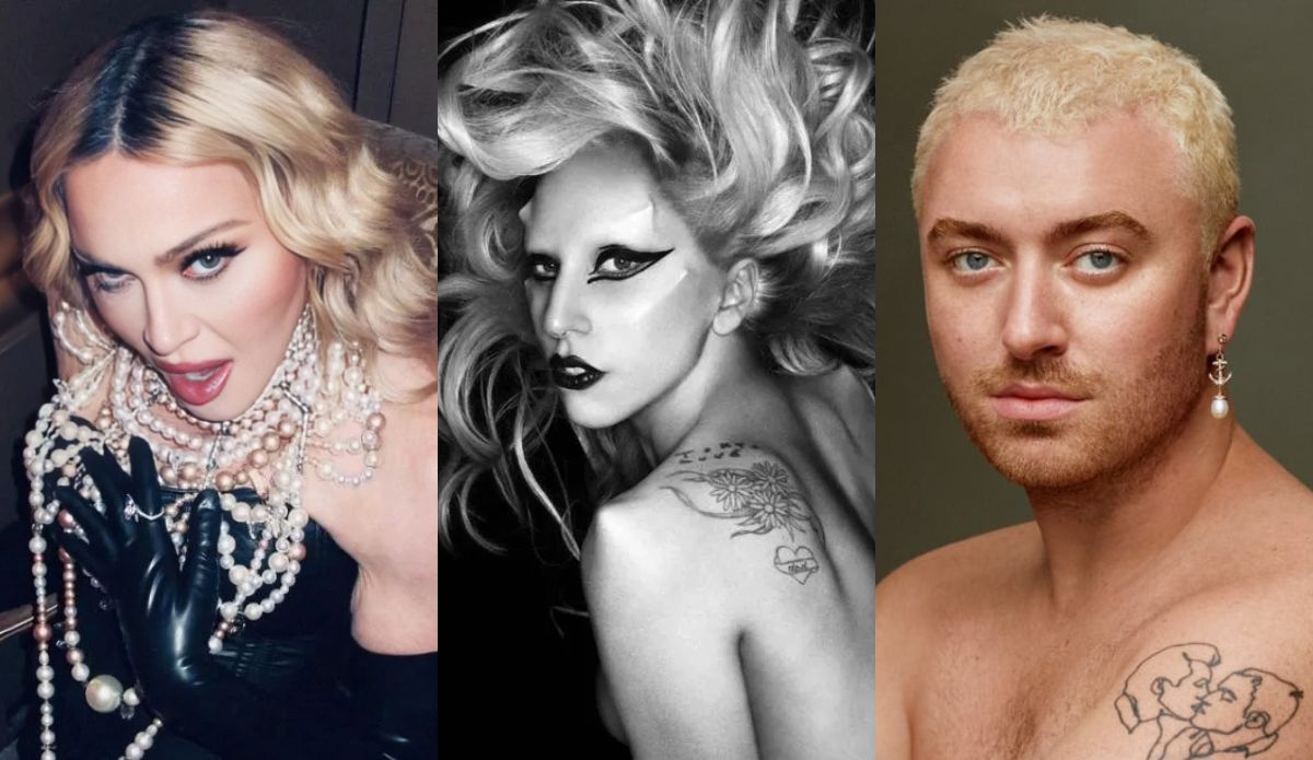 Madonna, Lady Gaga e Sam Smith
