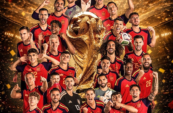 ESPANHA CAMPEÃ