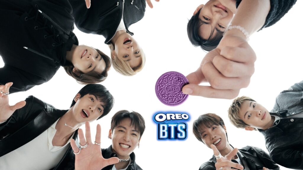 oreo e bts