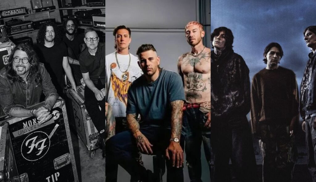 Foo Fighters, Avenged Sevenfold e Bring Me the Horizon